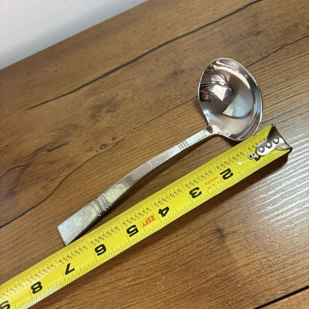 Gorham BALUSTER JAPAN Gravy Sauce Ladle Design Studios Stainless